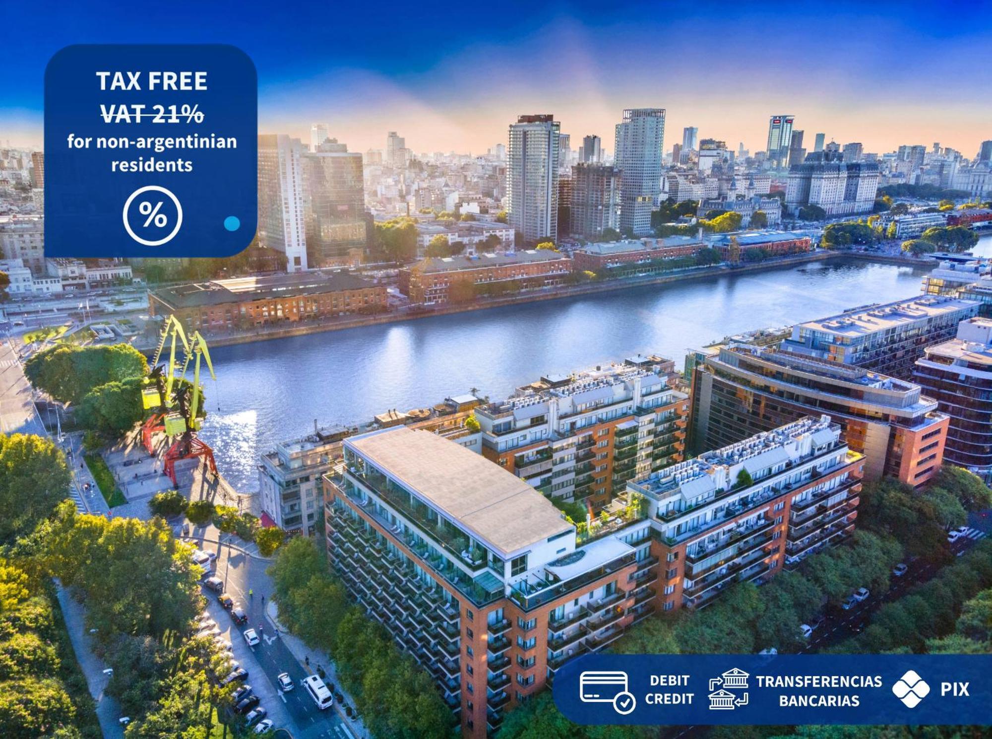 Luxury Apartments In Puerto Madero Buenos Aires Luaran gambar